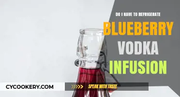 Should Blueberry Vodka Infusion Be Refrigerated? A Quick Guide