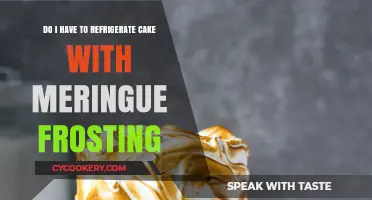 Meringue Frosting Storage: Should Your Cake Go in the Fridge?