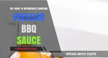 Carolina Vinegar BBQ Sauce: Refrigerate or Not? Expert Tips