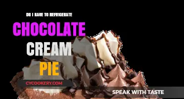 Should Chocolate Cream Pie Be Refrigerated? Storage Tips Revealed