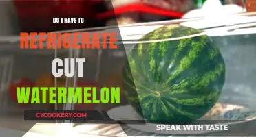 Should Cut Watermelon Be Refrigerated? Storage Tips for Freshness