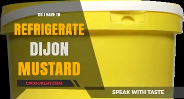 Should Dijon Mustard Be Refrigerated? A Storage Guide for Freshness