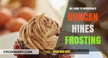 Should Duncan Hines Frosting Be Refrigerated? Storage Tips Revealed