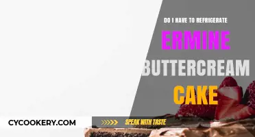 Should Ermine Buttercream Cake Be Refrigerated? Storage Tips Revealed