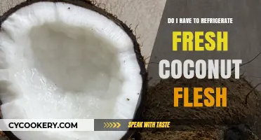 Should Fresh Coconut Flesh Be Refrigerated? Storage Tips Revealed