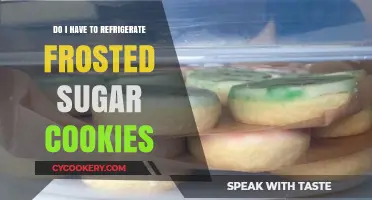 Should Frosted Sugar Cookies Be Refrigerated? Storage Tips Revealed