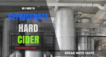 Should Hard Cider Be Refrigerated? Storage Tips for Optimal Flavor