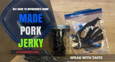 Refrigerate or Not? Storing Homemade Pork Jerky Safely Explained