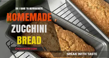Should Homemade Zucchini Bread Be Refrigerated? Storage Tips Revealed