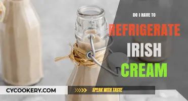 Should Irish Cream Be Refrigerated? Storage Tips for Your Favorite Liqueur