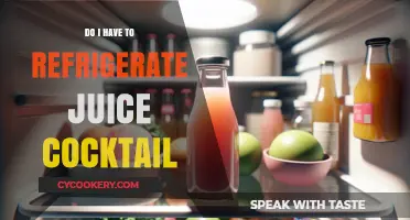 Should Juice Cocktails Be Refrigerated? Essential Storage Tips for Freshness