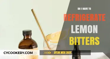 Should Lemon Bitters Be Refrigerated? Storage Tips for Optimal Flavor