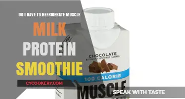 Should Muscle Milk Protein Smoothies Be Refrigerated? Storage Tips Revealed