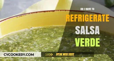 Should Salsa Verde Be Refrigerated? Storage Tips for Freshness