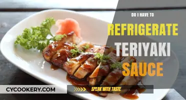 Should Teriyaki Sauce Be Refrigerated? Storage Tips for Freshness