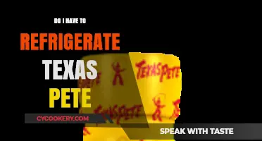Texas Pete Refrigeration: Essential or Optional? A Storage Guide