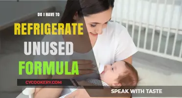 Refrigerating Unused Formula: Essential Tips for Safe Baby Feeding