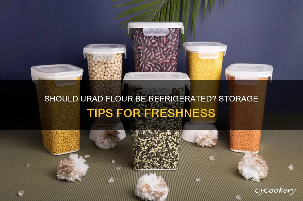 do i have to refrigerate urad flour