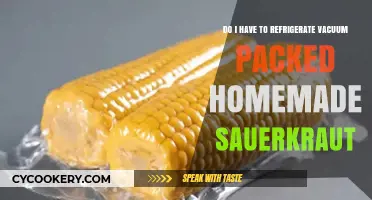 Refrigerating Vacuum-Packed Homemade Sauerkraut: Essential or Optional?