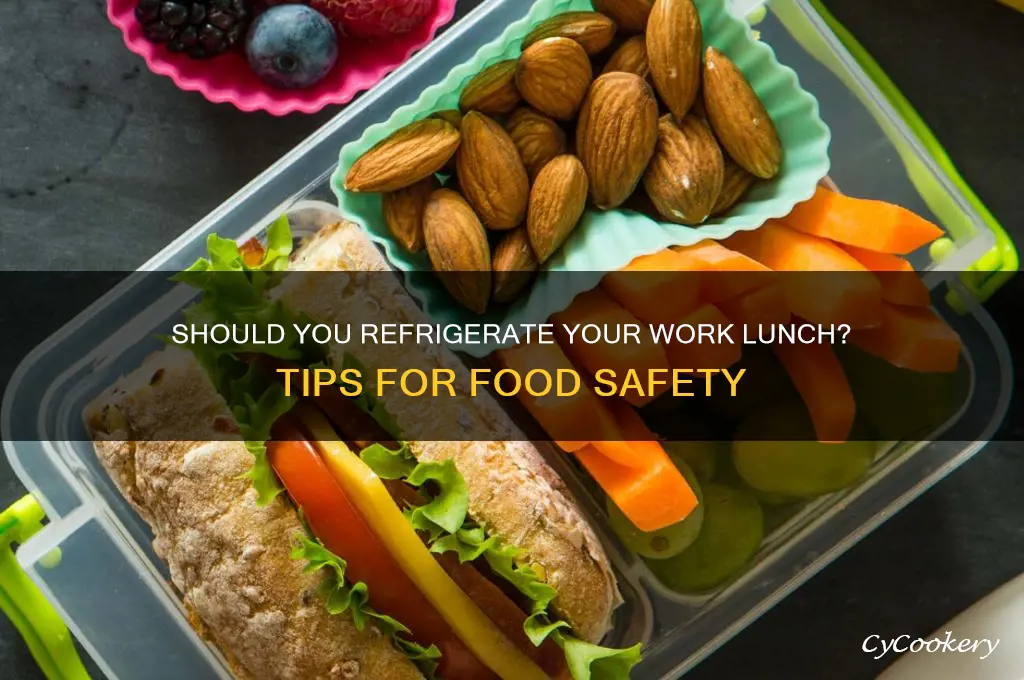do i have to refrigerate work lunch