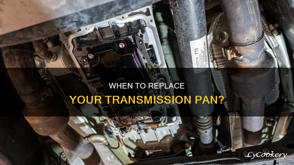 do I have to replace the transmission pan