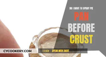 Pie Pan Prep: Spray or No Spray?