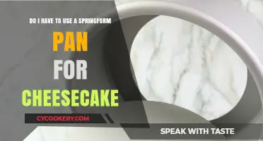 Cheesecake Pan Dilemma: Springform or Not? Expert Tips Inside