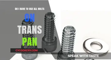 Trans Pan Bolt Usage: Must You Use All Bolts?