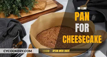 Cheesecakes: To Line or Not to Line?