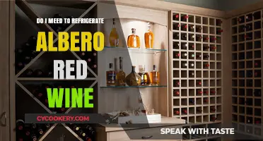 Should You Refrigerate Albero Red Wine? Storage Tips Revealed