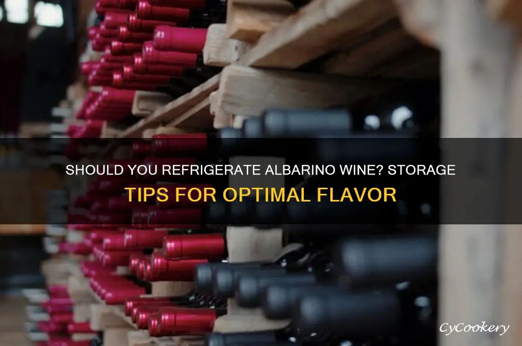 do i meed to refrigerate albero wine