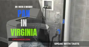 Washer Pan Requirements in Virginia