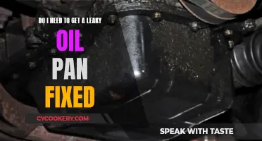 Fixing a Leaky Oil Pan: When to Take Action