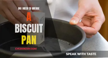 Greasing a Biscuit Pan: Yes or No?