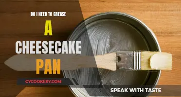 Greasing Cheesecake Pans: Yes or No?