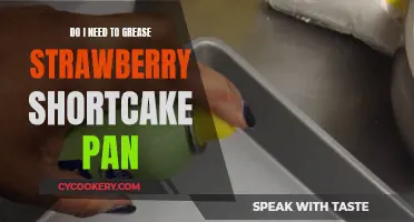 Greasing Strawberry Shortcake Pans: Necessary?