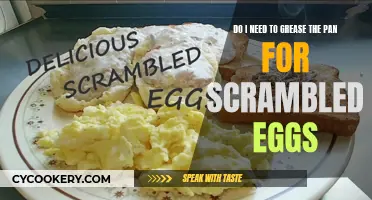 Greasing the Pan: Scrambled Egg Essential?