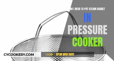 Steam Basket in a Pressure Cooker: Necessary or Not?