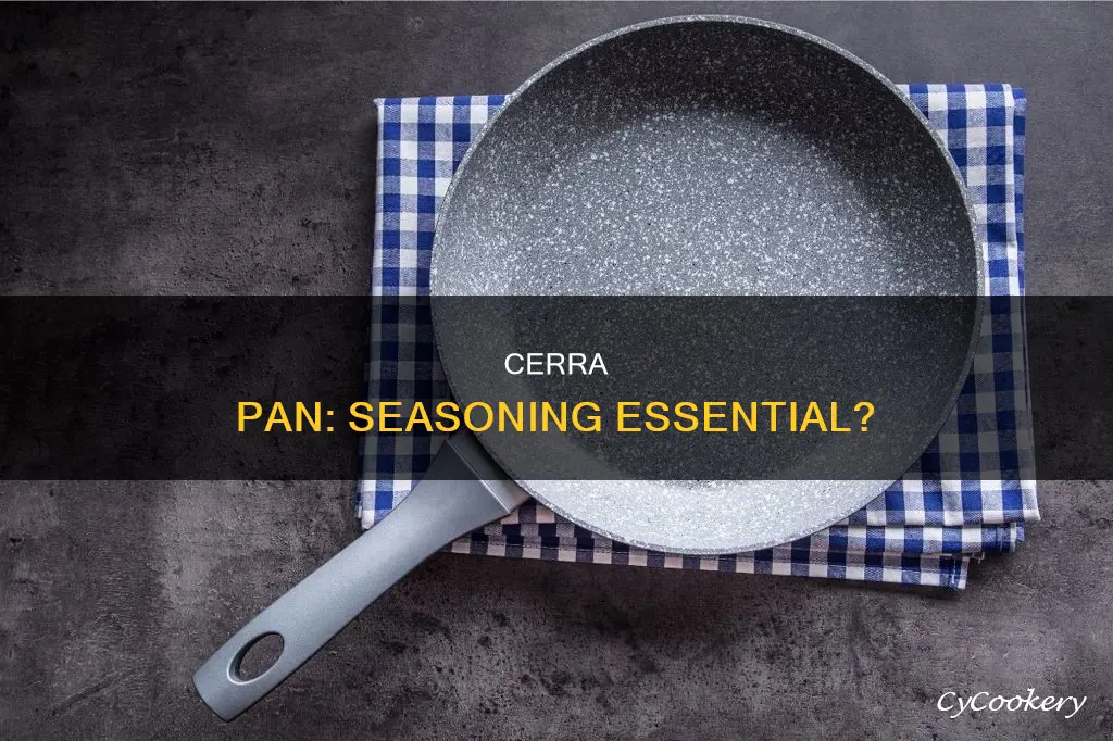 do I need to season a cerra pan