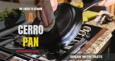 Seasoning Cerro Pans: Necessary?