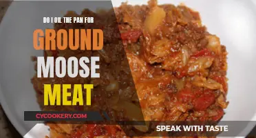 Oil Pan for Ground Moose Meat: What's the Verdict?