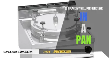 Well Pressure Tank: To Pan or Not?