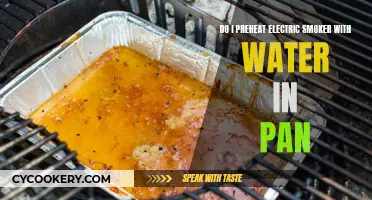 Electric Smoker: Preheat With or Without Water?