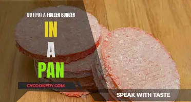 The Best Way to Cook Frozen Burgers