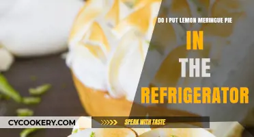 Should Lemon Meringue Pie Be Refrigerated? Storage Tips Revealed