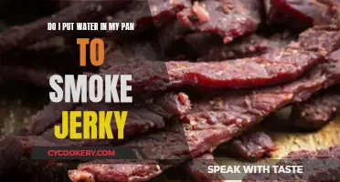 Smoking Jerky: Do You Need to Add Water?