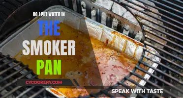 Should You Add Water to Your Smoker Pan?