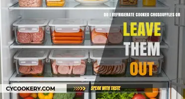 Should Cooked Chouffles Be Refrigerated or Left Out? Tips Inside