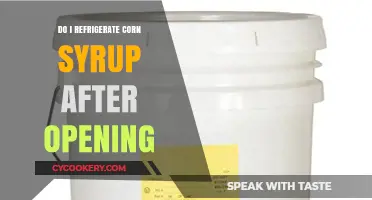 Should You Refrigerate Corn Syrup After Opening? A Guide