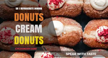 Should Dunkin' Donuts Cream-Filled Treats Be Refrigerated? Find Out!